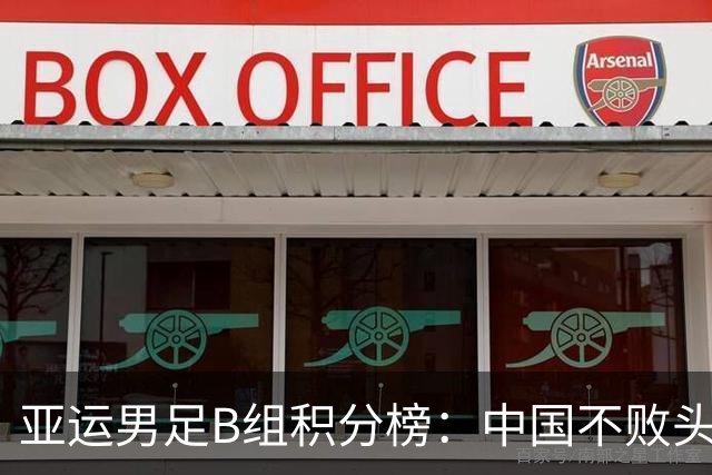 亚运男足B组积分榜：中国不败头名出线 朝鲜末轮逆转升第二