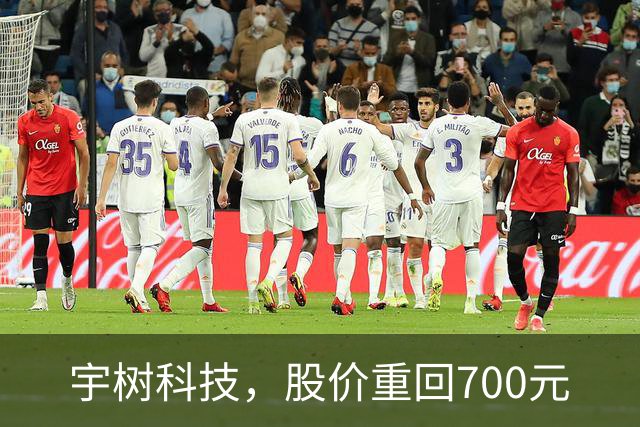 宇树科技，股价重回700元