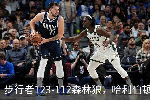 步行者123-112森林狼，哈利伯顿复出7+6，爱德华兹19分